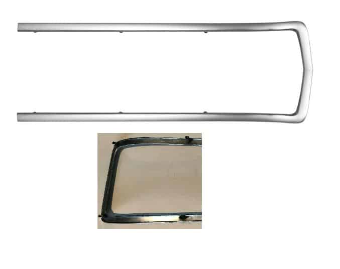 68-9 GTO Grill Headlamp door Moldings (pr)